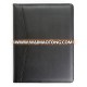 Black Genuine Leather Folder Organizer , leather portfolio organizer , custom leather organizer , a4 leather folder organizer